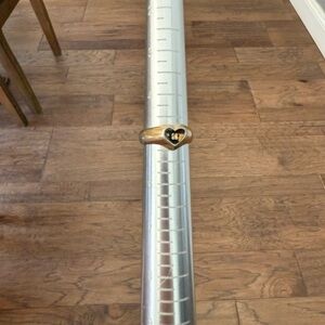 Gold Tone Childs Heart Ring